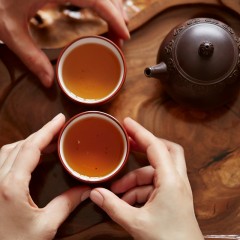 礼道和古树普洱孔雀七子饼 普洱茶（熟茶）礼盒 6971826514467
