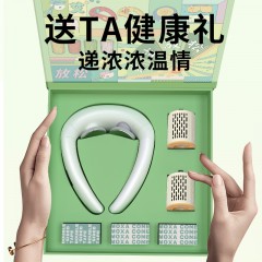 和正艾健康礼盒HZ-AH3（ 1个脉冲波颈椎按摩仪+2个艾灸罐+20个艾柱+20个胶贴） 6921311513611  偏远另算运费