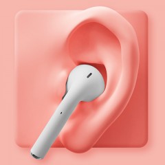 HYUNDAI现代TWS蓝牙耳机真无线双耳运动耳机i12-国潮版