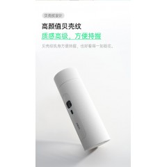 坚果投影（JMGO）P5投影仪家用卧室 1080P便携户外露营家庭影院小型一体机(一手可握 5小时无线续航 可旋转镜头) 白色 6959422615344