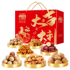 刻凡零食大礼包坚果大吉大利1170g 6975822233391