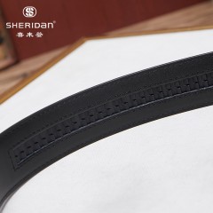 SHERIDAN喜来登男士自动扣真皮皮带NL240353S