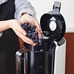 惠人 （HUROM）韩国进口多功能大口径家用低速榨汁机 H200-BIA03 白色