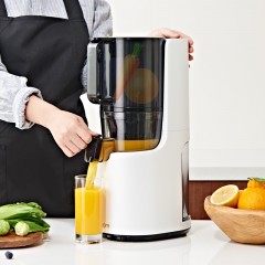 惠人 （HUROM）韩国进口多功能大口径家用低速榨汁机 H200-BIA03 白色