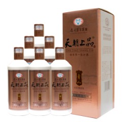 贵州茅台集团 天朝上品柔和酱香型白酒 53度金贵人 500ml*6瓶