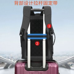 恒源祥（HYX）三用商务旅行包 HYX0586 黑色