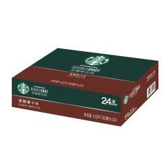 starbucks星巴克星倍醇即饮咖啡228ml*24罐黑醇摩卡美式经典浓郁