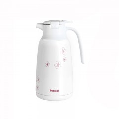 日本孔雀保温壶家用便携烧水304不锈钢热水壶DQR-150（W)