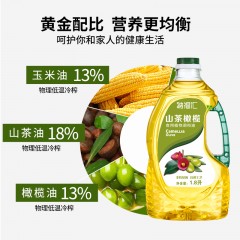 纳福汇山茶橄榄油1800ml 绿 1瓶  新疆西藏内蒙青海宁夏不发货
