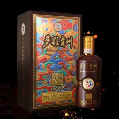 多彩贵州酒（红梁名酒2006）茅台镇大曲酱香酒 500ml*6
