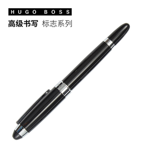 HUGOBOSS标志墨水笔礼盒套装 黑色