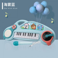 婴侍卫 动感打碟电子琴2027 蓝色（新疆，西藏，内蒙古，青海不发）
