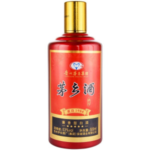 贵州茅台集团 茅乡酒 精品 53度酱香型白酒礼盒装 500ml *6瓶  红色