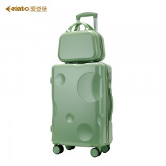 爱登堡（Edenbo）20寸 时尚旅行拉杆箱 F336 牛油果绿色 新疆西藏青海宁夏甘肃内蒙不发货