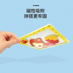 婴侍卫 YSW2213 木制磁性拼图 飞机/狐狸随机发（新疆，西藏，内蒙古，青海不发）