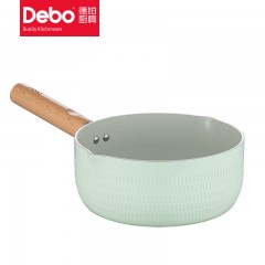Debo德铂 格拉铝合金不粘奶锅 DEP-792 燃气电磁炉通用 20cm  新疆西藏不包邮