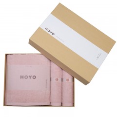 HOYO 芦荟因子毛浴三件套 7245 浅粉 JP8051 偏远另加运费