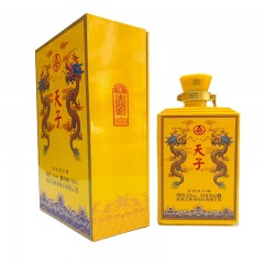 五粮液股份出品五粮液天子酒帝王黄龙酒52度浓香型白酒 500ml*6瓶整箱装