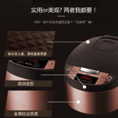 美的 电脑式电饭煲 MB-FS4073A  860W  4L