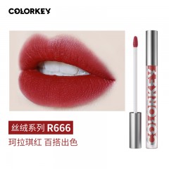 colorkey珂拉琪空气唇釉（丝绒系列-哑光）雾面口红唇彩蜜持久显白R608/B605/O611/B620/R666/P208/R206/611D/666D/R601可选 下单备注色号