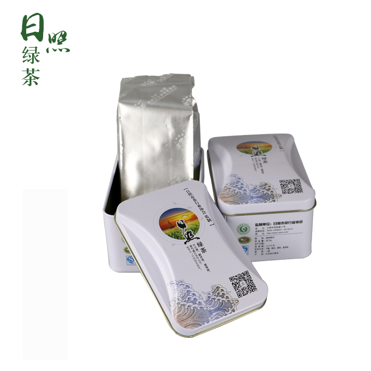 日照茶叶 绿茶 江北茶叶 内部铁盒装 125g（10盒/箱 整箱起发）新老包装随机发货