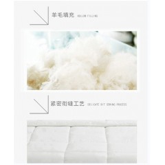 法国 ELLE DECO 羊毛春秋被 EL-B75014  约200*230cm 约1000g