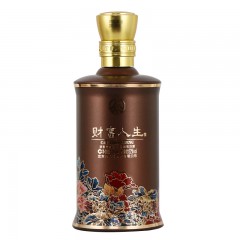 宜宾五粮液  财富人生·花开富贵礼盒  500ml*4瓶 浓香型52度 高度白酒