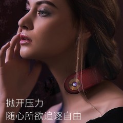 SKG颈椎按摩器黄金镀金颈部按摩仪热敷护颈仪充电便携无线低频脉冲(尊贵礼盒版)送礼推荐 4098【王一博代言】