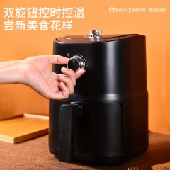 BACHJOHANN德国巴赫 Y48-G8010空气炸锅 全自动智能无油电炸锅4L 绿/黑可选下单备注颜色
