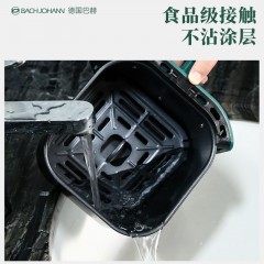 BACHJOHANN德国巴赫 L48-G8010空气炸锅 全自动智能无油电炸锅3.8L 绿/黑可选下单备注颜色