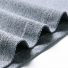 恒源祥纯棉圆领文化衫（胸标款+抗菌）TC-HYXC21Y2 白色 170/175/180/185 下单备注尺码颜色