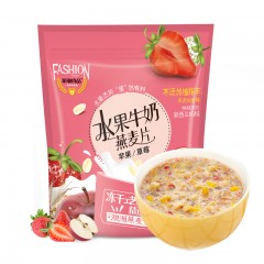 皇麦世家  水果牛奶燕麦片350g（新疆/西藏不包邮）