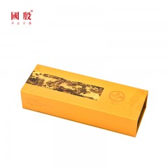 国殷 贡品|渠江薄片 黑茶薄片（安化天尖茶/225克/35片/条）西藏新疆不包邮