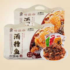 沈家鱼——酒糟鱼 500g*  2包装    什锦装3 口味