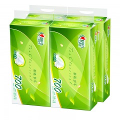 心相印 RW710（单提）丝享70克10粒装四层无芯卫生纸  ZTADA02158 6903244673273
