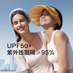 蕉下 纭际系列贝壳防晒帽UPF50+有效阻隔紫外线＞95%  (颜色随机）ECS030134