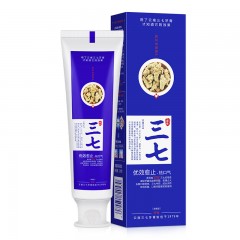 云南三七优效愈止祛口气牙膏120g*3支