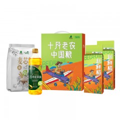 北大荒│金老农 优选粮油大礼包A4 400ml+2000g