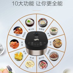 海尔(Haier)电饭煲 HRC-F4094B 24小时预约 可拆卸式内盖 电饭锅 4L容量