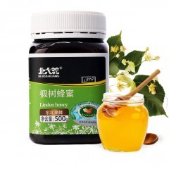 北大荒东北黑蜂 1918系列 椴树蜜 纯蜂蜜500g（新老包装随机发货）