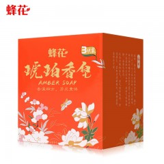 蜂花香皂檀香皂温和嫩肤保湿滋润长久留香故宫文创联合定制 檀香皂+蜂花沉香皂105g*3块*2盒