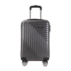 爱登堡（Edenbo）商务旅行拉杆箱20寸登机箱F389深灰色