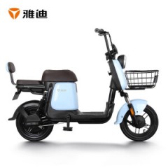 雅迪电动车新款Q1锂电 治愈蓝  48V20A