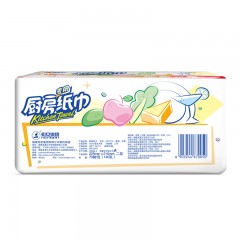 心相印70抽塑装无印花厨房纸巾3包*1提 KDT170(提装） ZTADA00456  6903244670050