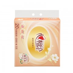 心相印金装金典100抽三层塑装纸面巾20包*1提（100抽/包）DT58100(箱装）ADA01205 6903244952132