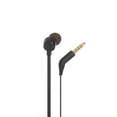 JBL T110 立体声入耳式耳机耳麦  有线耳机带麦可通话 红白蓝黑可选 下单前备注