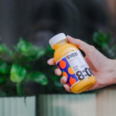 零度果坊 早橙好 NFC非浓缩复原橙汁  280g*8瓶  6928126718699