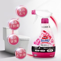 日本进口花王喷雾洁厕液玫瑰香型380mL *3 新疆、西藏、青海不包邮