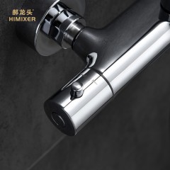 HIMIXER郝龙头 极高性价比三功能恒温淋浴花洒 镀铬色AD95800