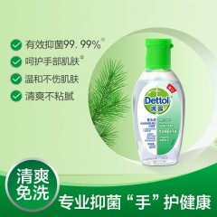 滴露 经典系列 免洗抑菌洗手液经典松木2瓶*50ml